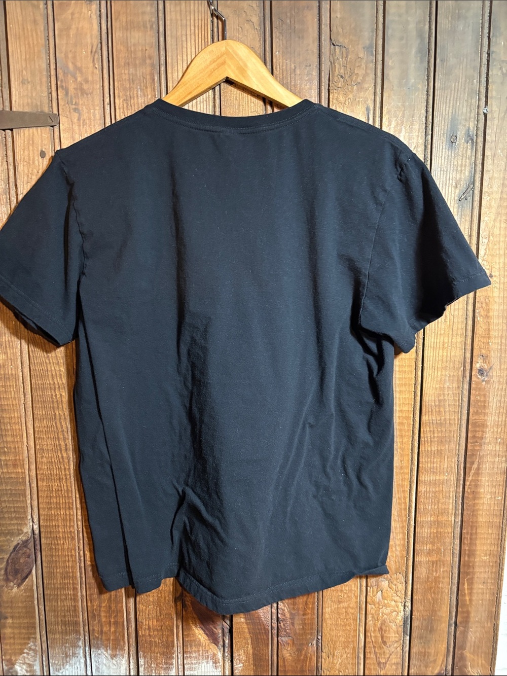 NIRVANA Black Graphic Tee with Cream and Pink Print - Picture 4 of 5